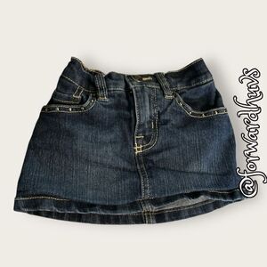 Bundle Sale 3 for $15 | EST 89 Place Denim Skirt / Shorts 18-24M